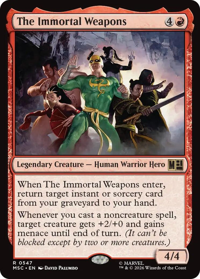 Image for The Immortal Weapons (547) (Commander: Marvel Super Heroes) (MSC) - Magic: The Gathering