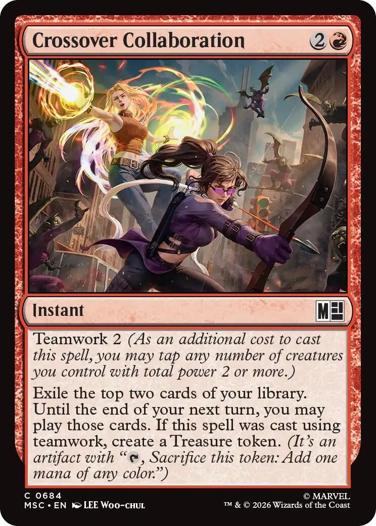 Image for Crossover Collaboration (684) (Commander: Marvel Super Heroes) (MSC) - Magic: The Gathering