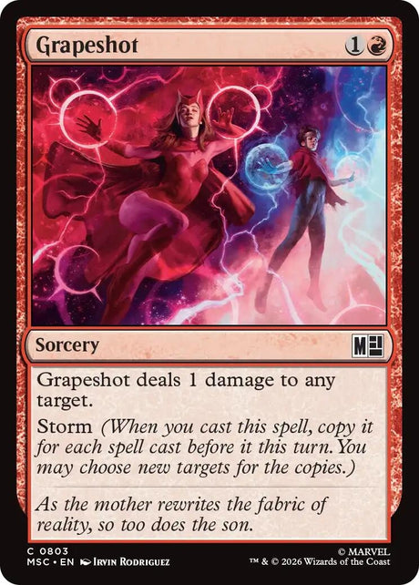 Image for Grapeshot (803) (Commander: Marvel Super Heroes) (MSC) - Magic: The Gathering