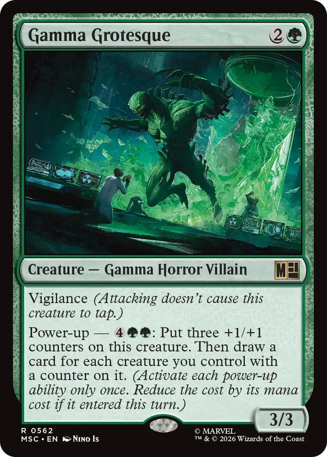 Image for Gamma Grotesque (562) (Foil) (Commander: Marvel Super Heroes) (MSC) - Magic: The Gathering