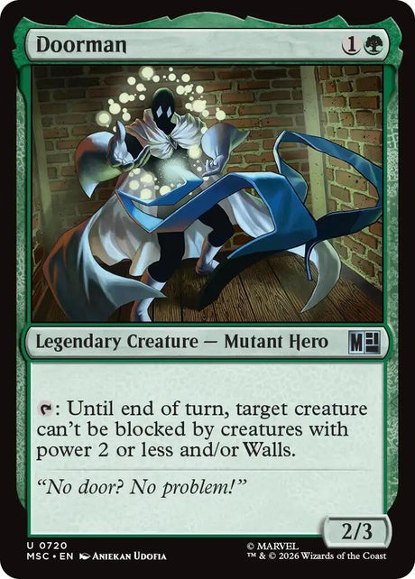 Image for Doorman (720) (Foil) (Commander: Marvel Super Heroes) (MSC) - Magic: The Gathering