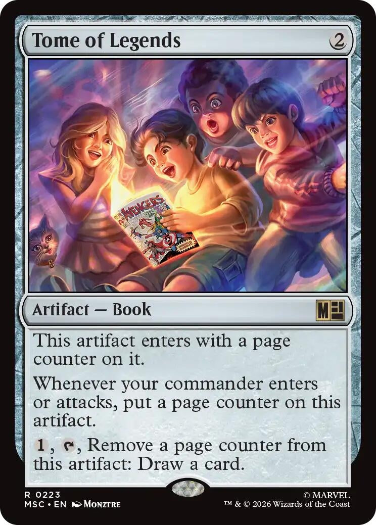 Image for Tome of Legends (223) (Commander: Marvel Super Heroes) (MSC) - Magic: The Gathering