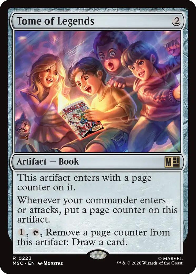 Image for Tome of Legends (223) (Commander: Marvel Super Heroes) (MSC) - Magic: The Gathering