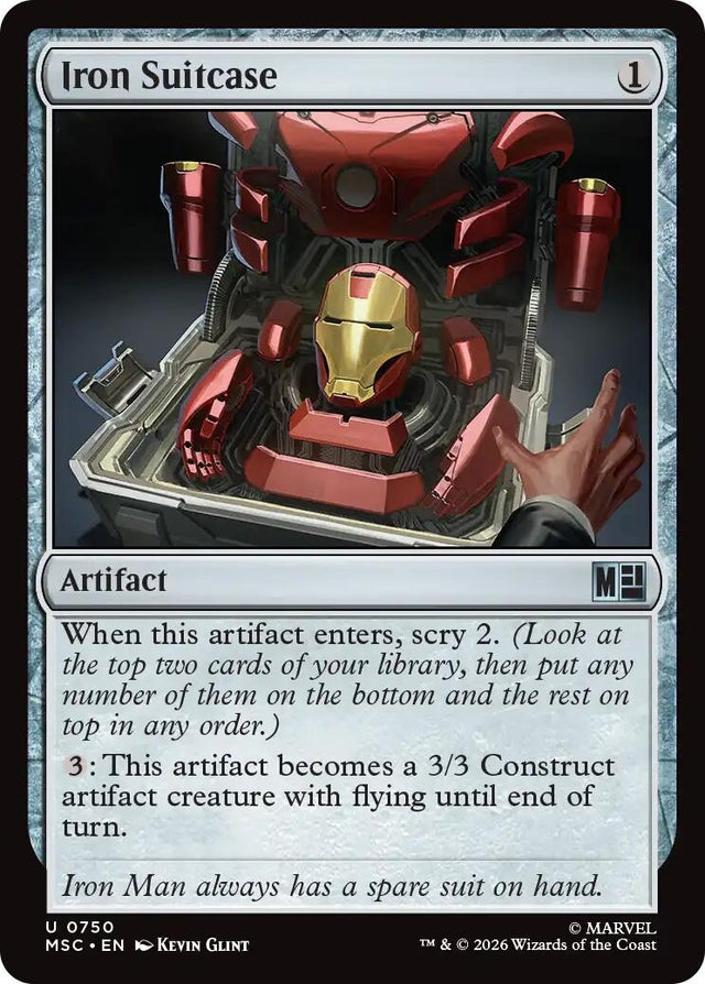 Image for Iron Suitcase (750) (Foil) (Commander: Marvel Super Heroes) (MSC) - Magic: The Gathering