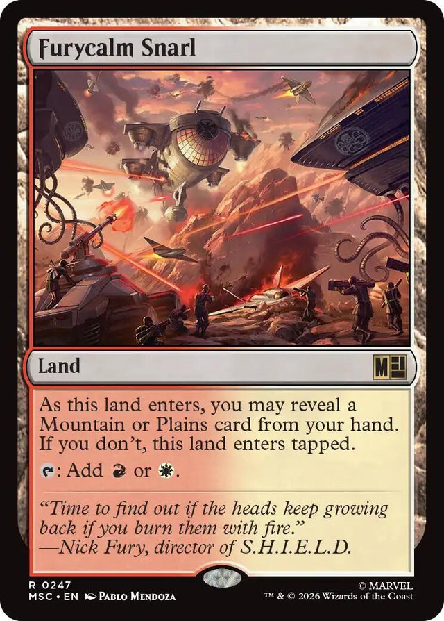 Image for Furycalm Snarl (247) (Commander: Marvel Super Heroes) (MSC) - Magic: The Gathering