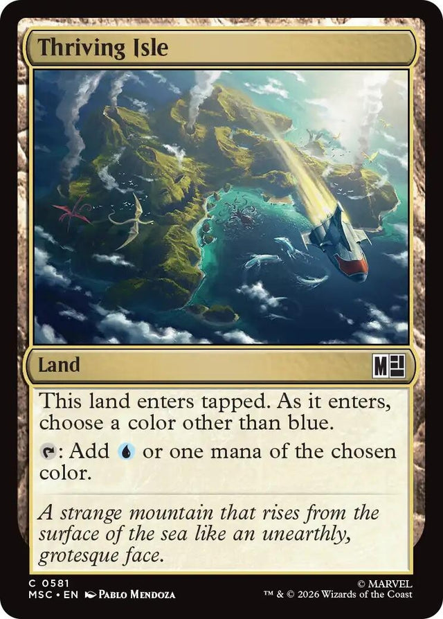 Image for Thriving Isle (581) (Commander: Marvel Super Heroes) (MSC) - Magic: The Gathering