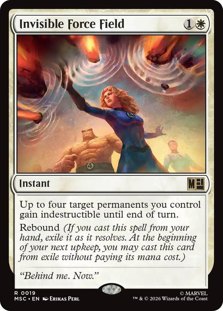 Image for Invisible Force Field (19) (Commander: Marvel Super Heroes) (MSC) - Magic: The Gathering