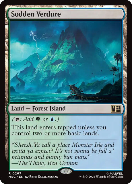 Image for Sodden Verdure (267) (Commander: Marvel Super Heroes) (MSC) - Magic: The Gathering