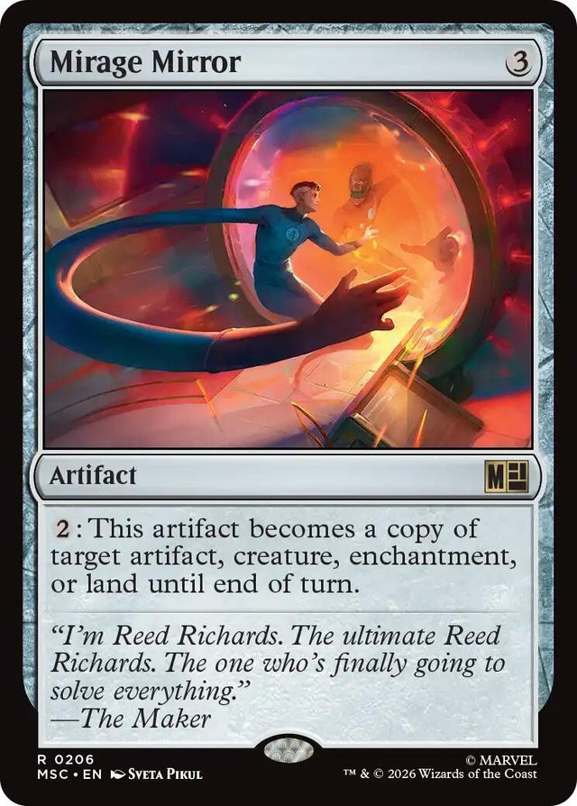 Image for Mirage Mirror (206) (Commander: Marvel Super Heroes) (MSC) - Magic: The Gathering