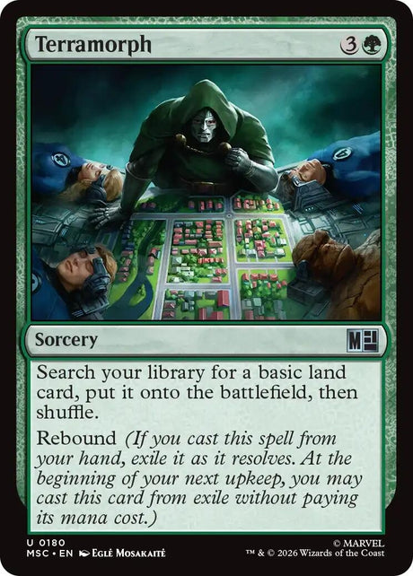 Image for Terramorph (180) (Commander: Marvel Super Heroes) (MSC) - Magic: The Gathering