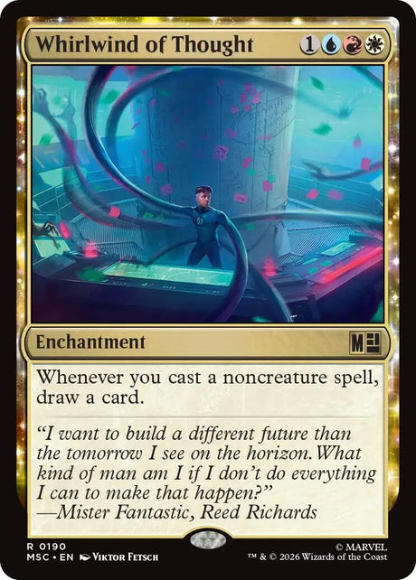 Image for Whirlwind of Thought (190) (Commander: Marvel Super Heroes) (MSC) - Magic: The Gathering