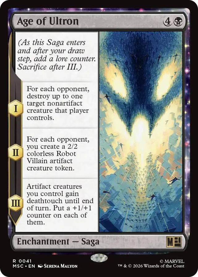 Image for Age of Ultron (41) (Commander: Marvel Super Heroes) (MSC) - Magic: The Gathering