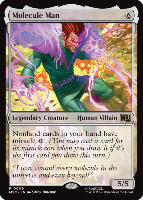 Image for Molecule Man (9) (Commander: Marvel Super Heroes) (MSC) - Magic: The Gathering