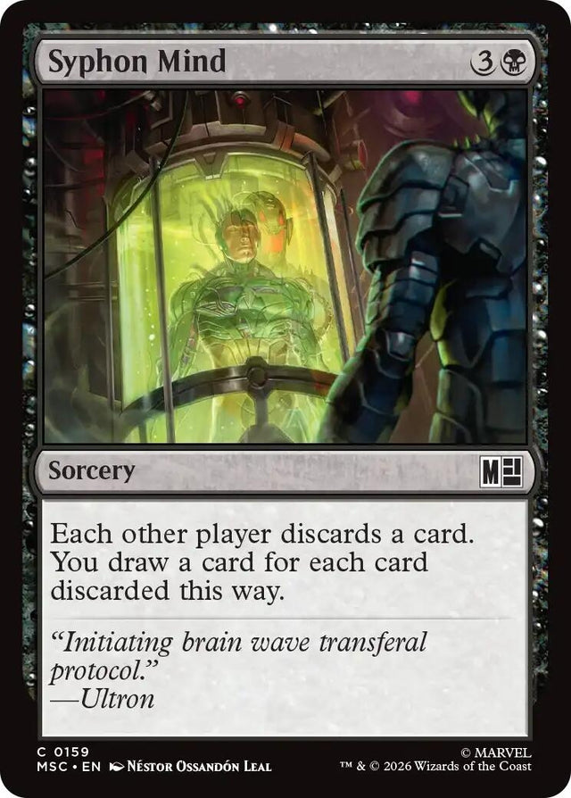 Image for Syphon Mind (159) (Commander: Marvel Super Heroes) (MSC) - Magic: The Gathering