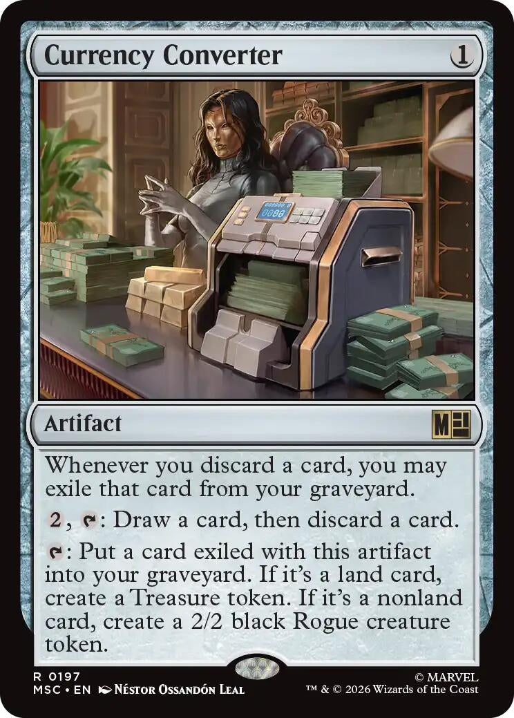 Image for Currency Converter (197) (Commander: Marvel Super Heroes) (MSC) - Magic: The Gathering