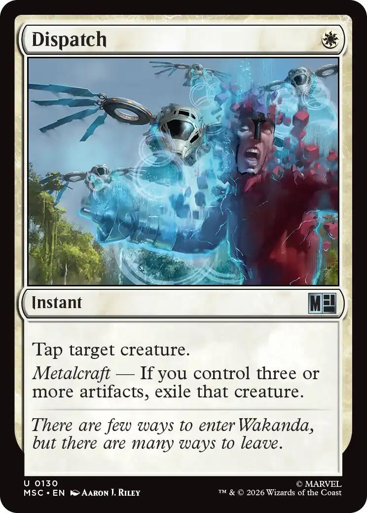 Image for Dispatch (130) (Commander: Marvel Super Heroes) (MSC) - Magic: The Gathering