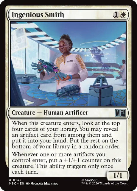 Image for Ingenious Smith (135) (Commander: Marvel Super Heroes) (MSC) - Magic: The Gathering