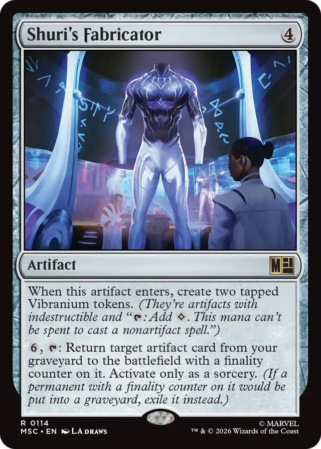 Image for Shuri's Fabricator (114) (Commander: Marvel Super Heroes) (MSC) - Magic: The Gathering