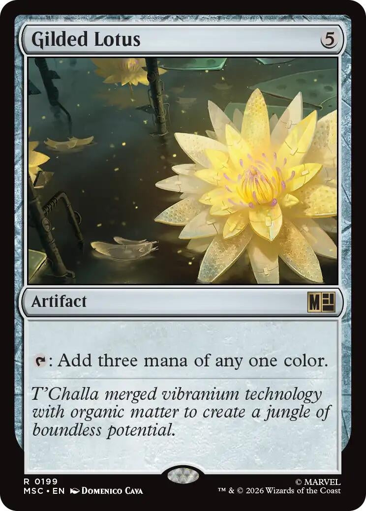 Image for Gilded Lotus (199) (Commander: Marvel Super Heroes) (MSC) - Magic: The Gathering