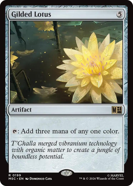 Image for Gilded Lotus (199) (Commander: Marvel Super Heroes) (MSC) - Magic: The Gathering
