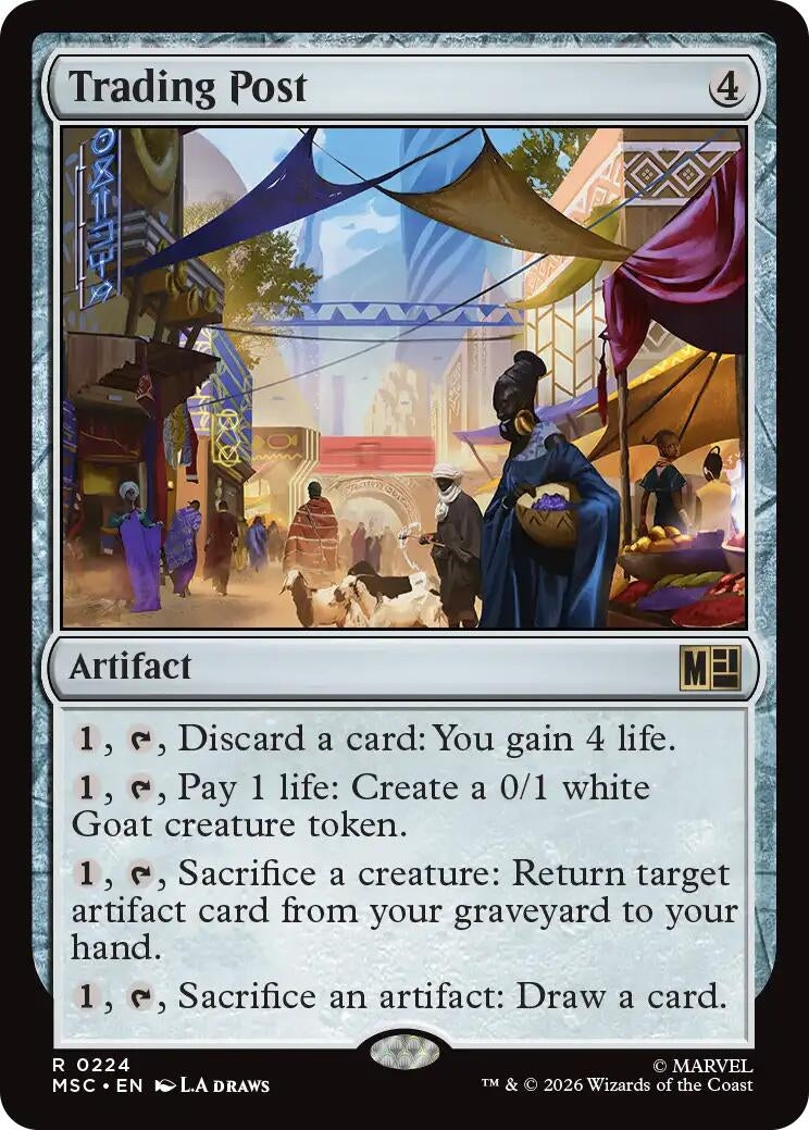 Image for Trading Post (224) (Commander: Marvel Super Heroes) (MSC) - Magic: The Gathering