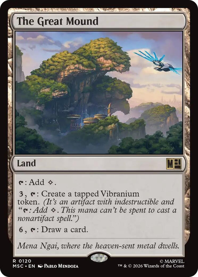 Image for The Great Mound (120) (Commander: Marvel Super Heroes) (MSC) - Magic: The Gathering