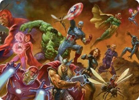 Image for Avengers Assemble! Art Card (1) (Art Series: Marvel Super Heroes) (AAMSH) - Magic: The Gathering