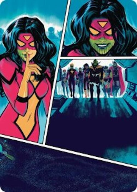 Image for Secret Invasion Art Card (18) (Art Series: Marvel Super Heroes) (AAMSH) - Magic: The Gathering
