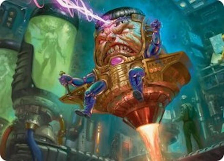 Image for M.O.D.O.K. Art Card (9) (Art Series: Marvel Super Heroes) (AAMSH) - Magic: The Gathering