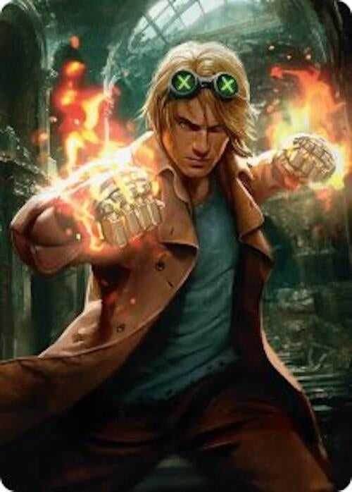 Image for Chase Stein, Runaway Art Card (43) (Art Series: Marvel Super Heroes) (AAMSH) - Magic: The Gathering