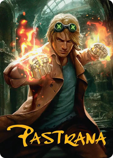 Image for Chase Stein, Runaway Art Card (Gold-Stamped Signature) (43) (Art Series: Marvel Super Heroes) (AAMSH) - Magic: The Gathering
