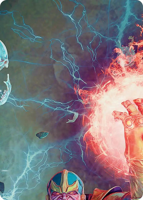 Image for Thanos, the Mad Titan Art Card (2/9) (2) (Art Series: Marvel Super Heroes) (AAMSH) - Magic: The Gathering