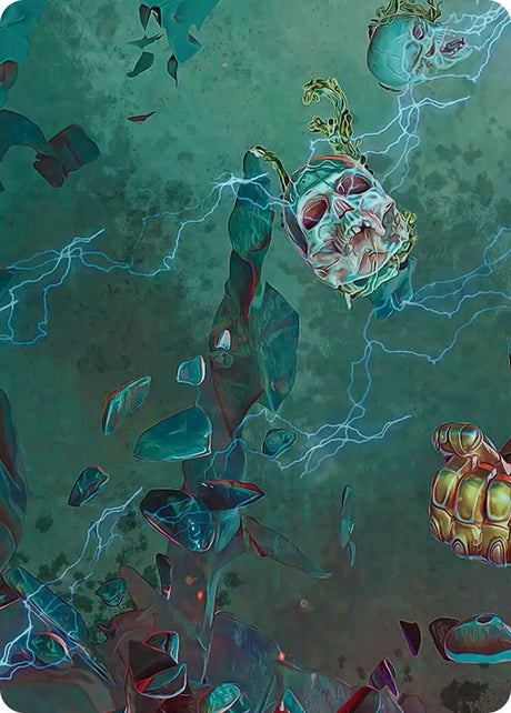 Image for Thanos, the Mad Titan Art Card (4/9) (4) (Art Series: Marvel Super Heroes) (AAMSH) - Magic: The Gathering