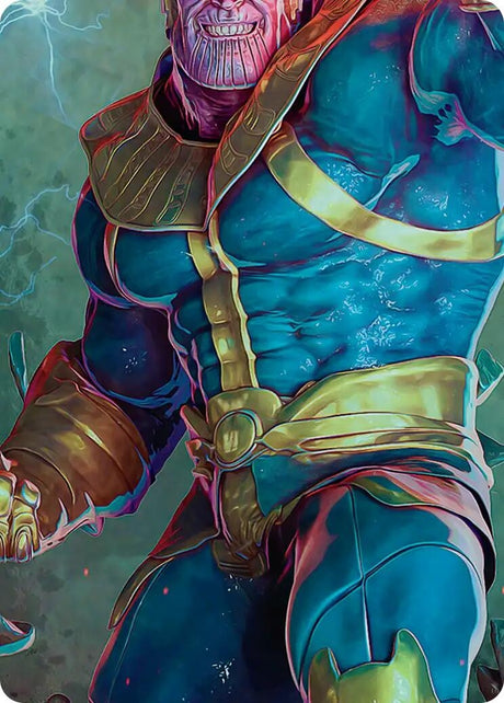 Image for Thanos, the Mad Titan Art Card (5/9) (5) (Art Series: Marvel Super Heroes) (AAMSH) - Magic: The Gathering