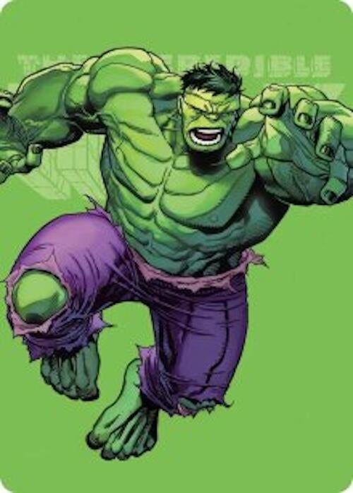 Image for The Incredible Hulk Art Card (28) (Art Series: Marvel Super Heroes) (AAMSH) - Magic: The Gathering