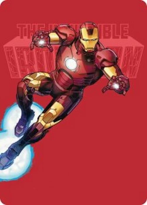Image for The Invincible Iron Man Art Card (29) (Art Series: Marvel Super Heroes) (AAMSH) - Magic: The Gathering