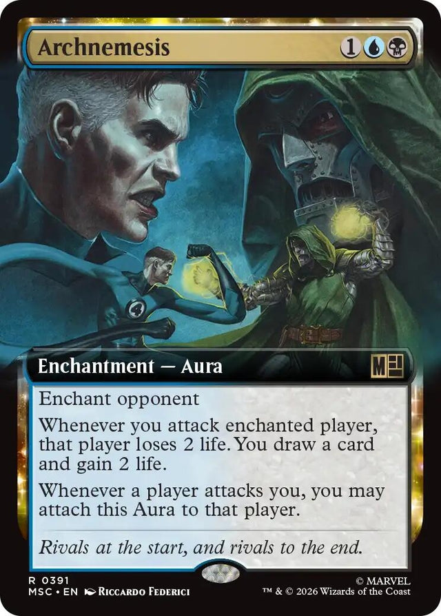Image for Archnemesis (Extended Art) (391) (Commander: Marvel Super Heroes) (MSC) - Magic: The Gathering