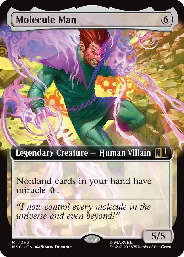 Image for Molecule Man (Extended Art) (292) (Commander: Marvel Super Heroes) (MSC) - Magic: The Gathering