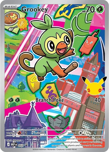 Image for Grookey - 052 (052) (Holofoil) (ME: Mega Evolution Promo) - Pokemon