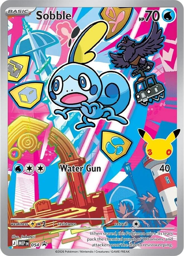 Image for Sobble - 054 (054) (Holofoil) (ME: Mega Evolution Promo) - Pokemon