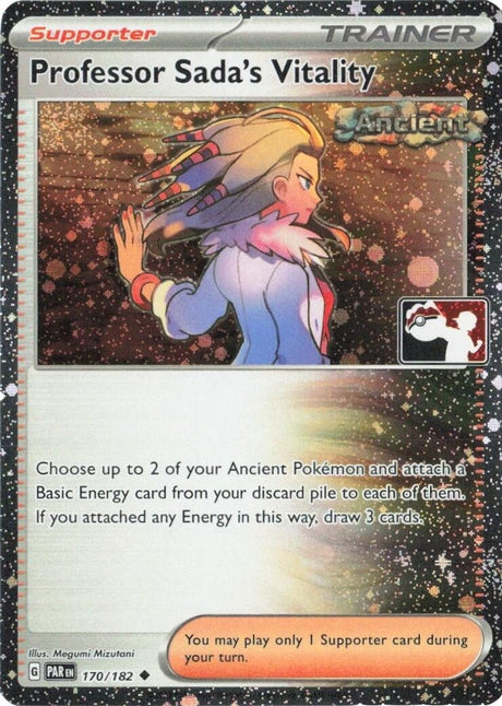 Image for Professor Sada's Vitality - 170/182 (Cosmos Holo) (170/182) (Holofoil) (Prize Pack Series Cards) - Pokemon