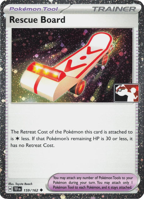 Image for Rescue Board - 159/162 (Cosmos Holo) (159/162) (Holofoil) (Prize Pack Series Cards) - Pokemon