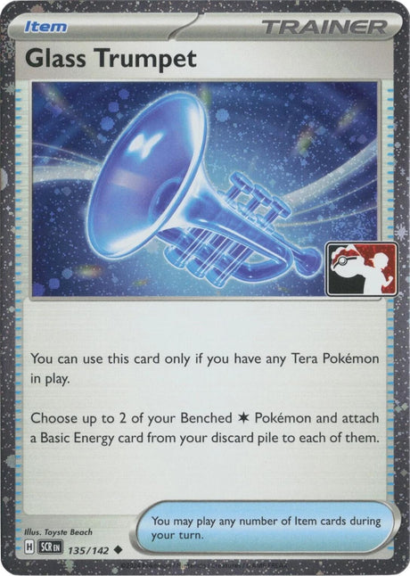 Image for Glass Trumpet - 135/142 (Cosmos Holo) (135/142) (Holofoil) (Prize Pack Series Cards) - Pokemon