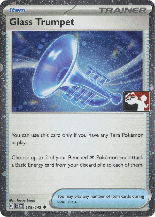 Image for Glass Trumpet - 135/142 (Cosmos Holo) (135/142) (Holofoil) (Prize Pack Series Cards) - Pokemon