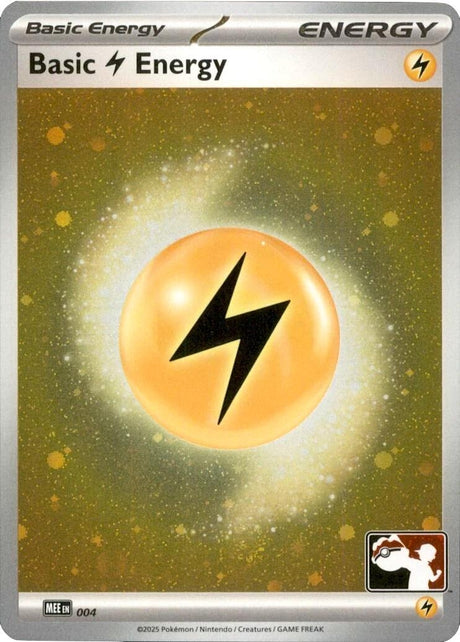 Image for Basic Lightning Energy - MEE 004 (Cosmos Holo) (004) (Holofoil) (Prize Pack Series Cards) - Pokemon
