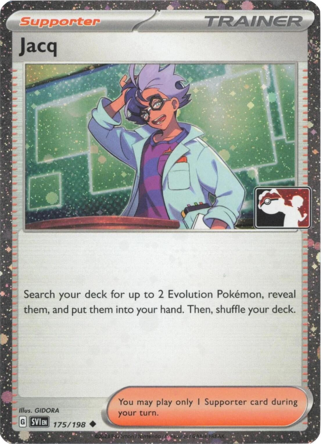Image for Jacq - 175/198 (Cosmos Holo) (175/198) (Holofoil) (Prize Pack Series Cards) - Pokemon