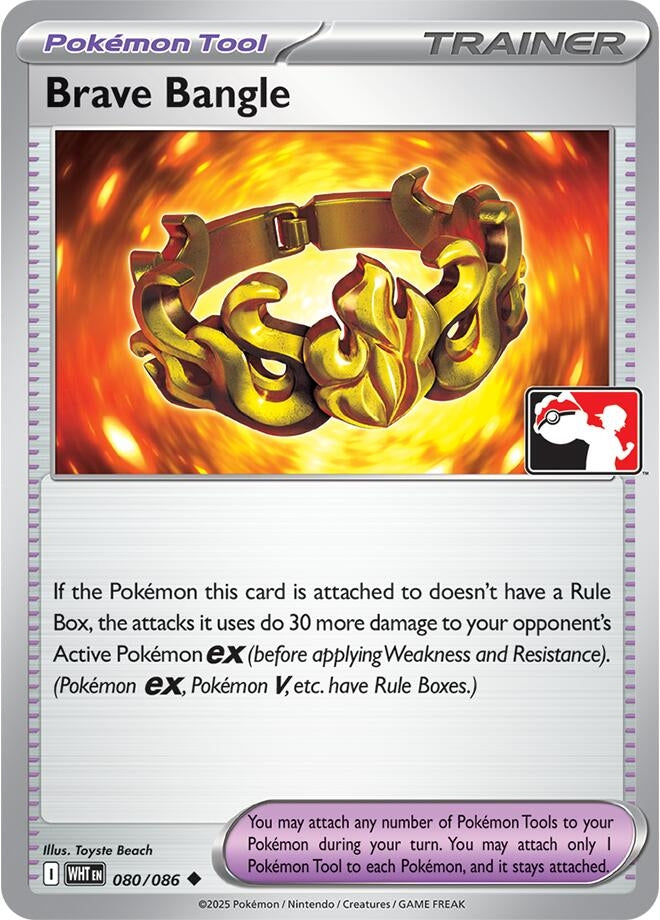 Image for Brave Bangle - 080/086 (Cosmos Holo) (080/086) (Holofoil) (Prize Pack Series Cards) - Pokemon