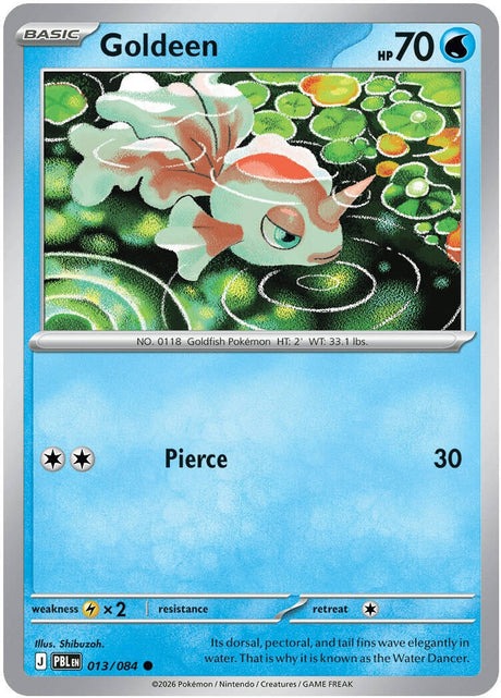 Image for Goldeen (013/084) (Reverse Holofoil) (ME05: Pitch Black) (ME05) - Pokemon