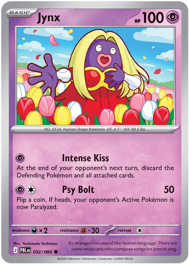 Image for Jynx (032/084) (Reverse Holofoil) (ME05: Pitch Black) (ME05) - Pokemon