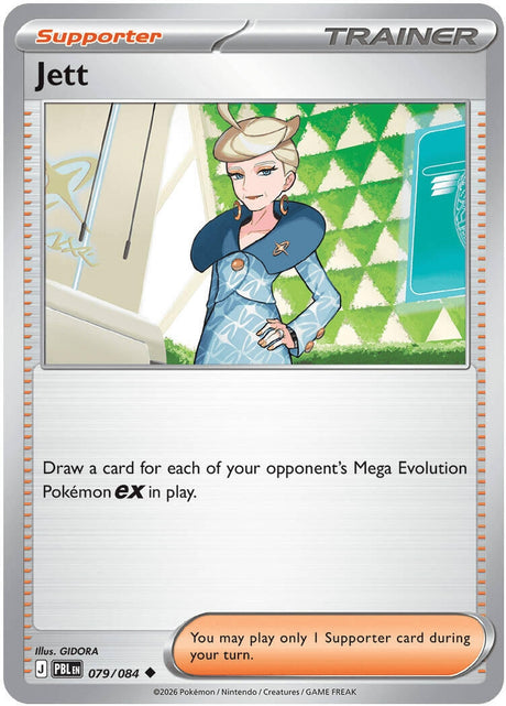 Image for Jett (079/084) (Reverse Holofoil) (ME05: Pitch Black) (ME05) - Pokemon